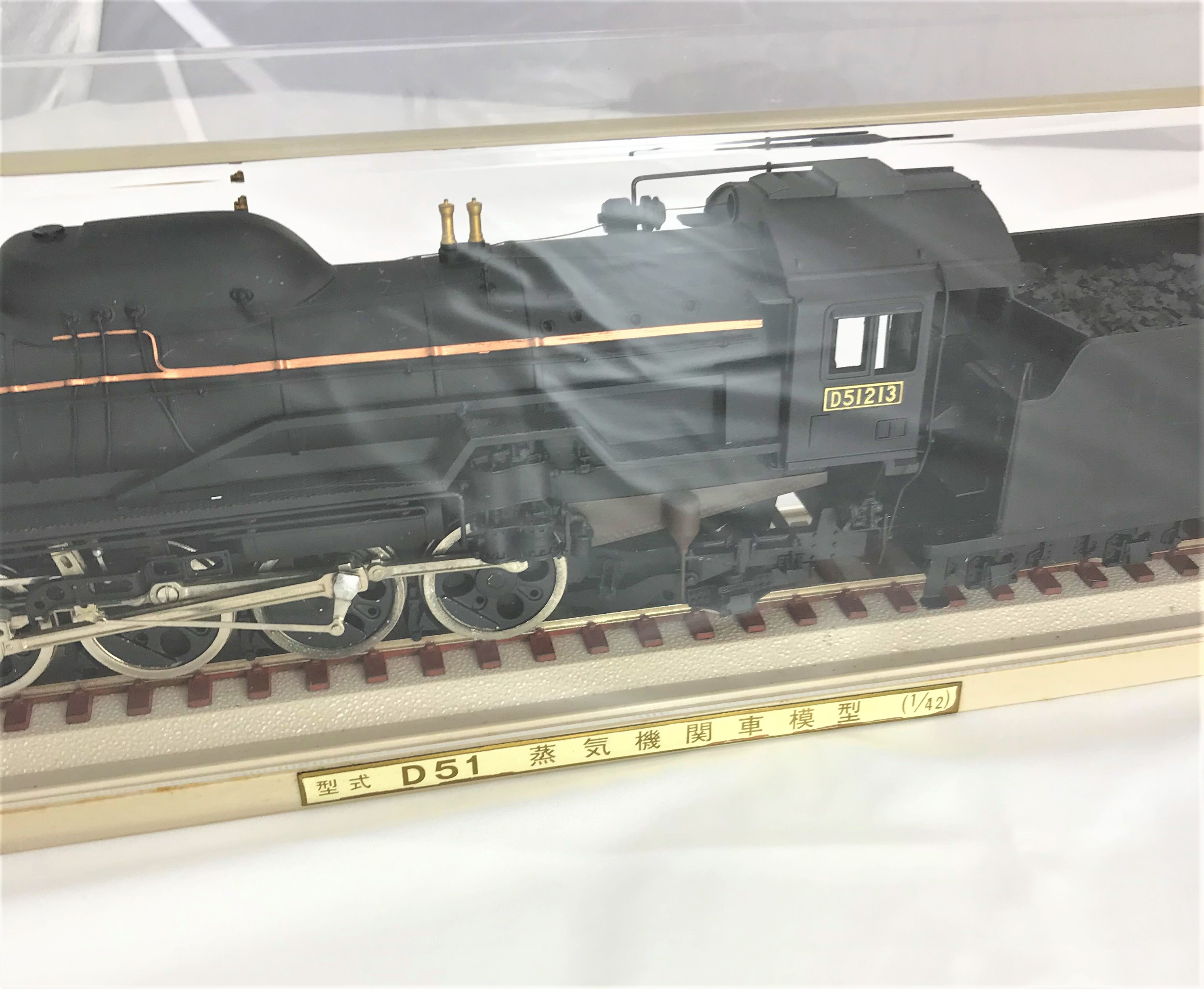 D51蒸気機関車模型1/42-