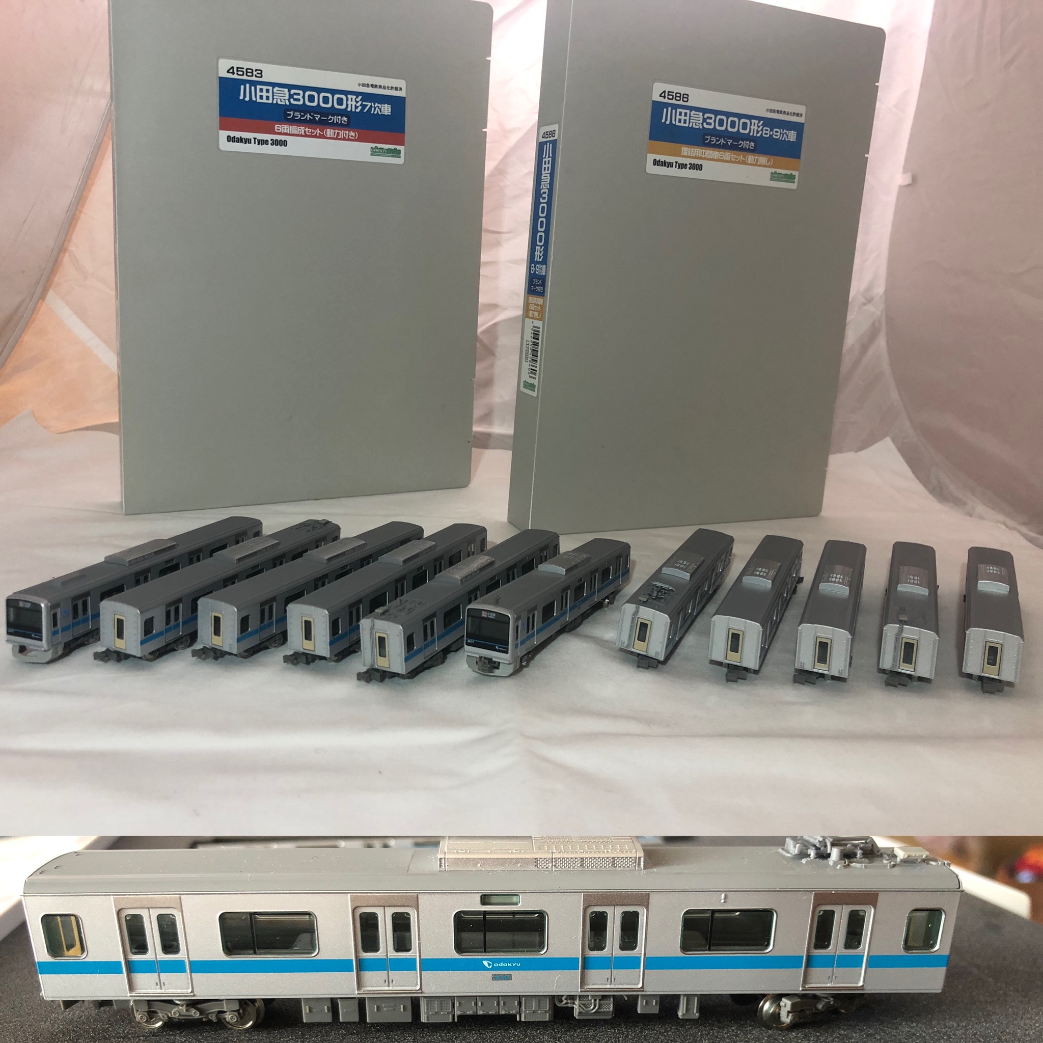 グリーンマックス(GM) 小田急3000形 1次車 6両セット | グリーンマックス Nゲージ 小田急3000形1次車 インペリアル