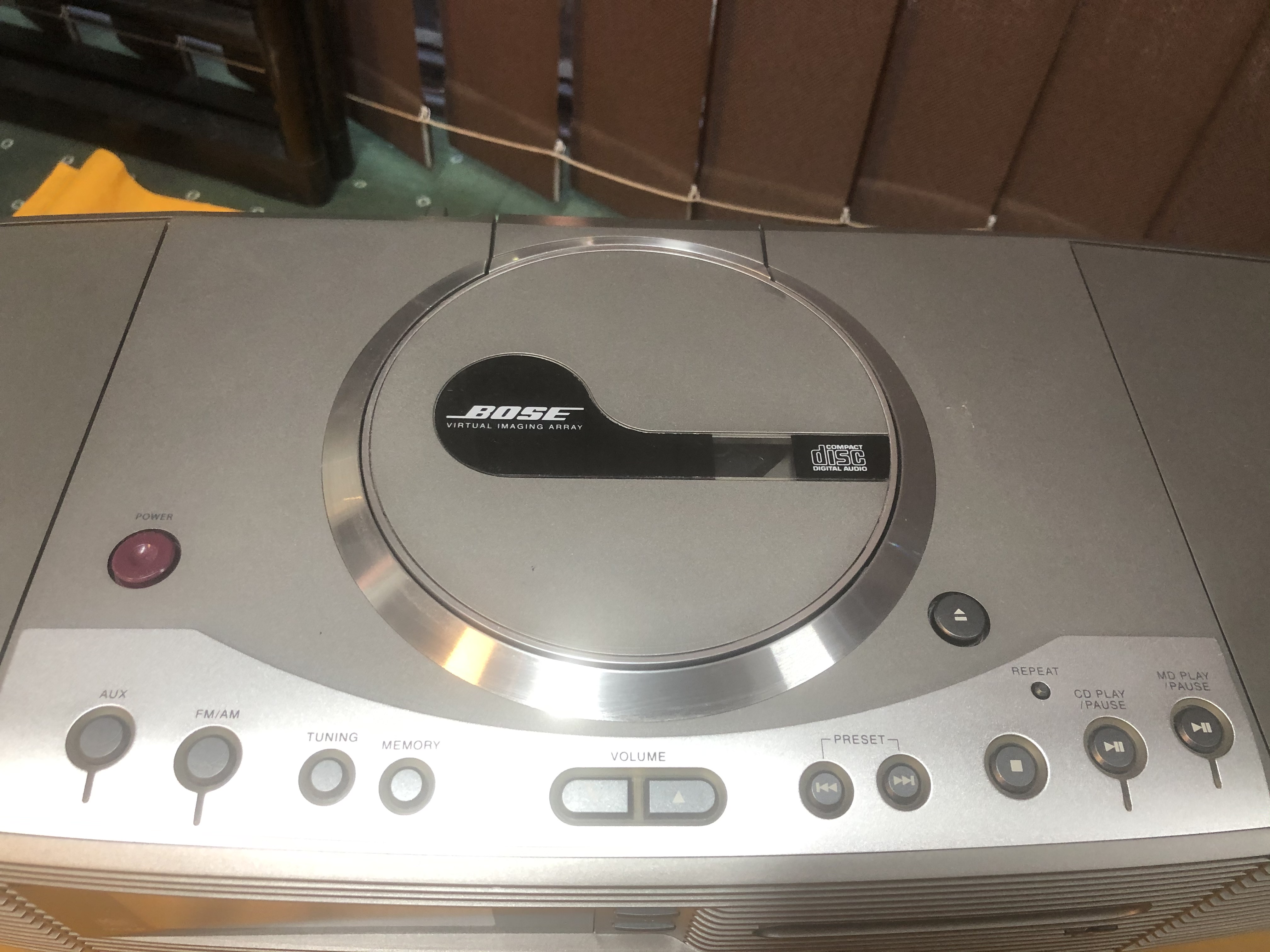 BOSE ボーズ スピーカー内蔵ラジオCDMDプレーヤー Virtual Imaging  